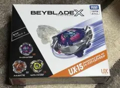 【全新未使用】爆旋陀螺X UX-15 鯊魚鱗甲牌組套裝