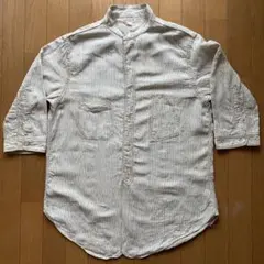 フリーホイーラーズ THE SKIPPER 7分袖 リネン シャツ ストライプのサムネイル