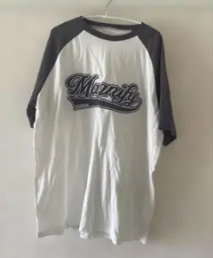 【現品限り！GRL商品】バイカラーロゴ刺繍ラグランスリーブTシャツ[tu763]