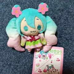 初音ミク×シナモロール　マスコット　桜ver. 新品未使用タグ付き