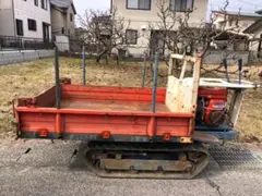 運搬車 BP411 キャニコム 最大積載量 250㎏ 4馬力 クローラ 手動