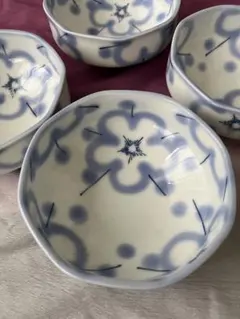 梅の花の小鉢4個セット