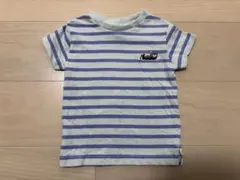 Samansa Mos2 Lagom ボーダー Tシャツ 95cm
