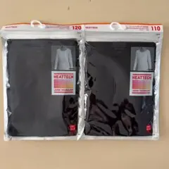 ユニクロ HEATTECH 長袖 110cm 120cm セット