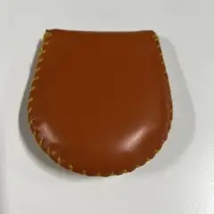 東京下町工房 オレンジ レザー コインケース