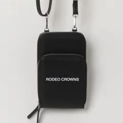 RODEO CROWNS ブラックショルダーバッグ