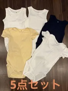 H&M ベビー肌着 5点セット コットン　3T 95cm