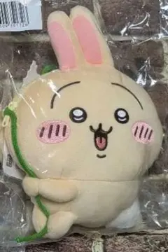 ちいかわうさぎだらけくじC賞ぬいぐるみポシェット蔦　新品、未開封品