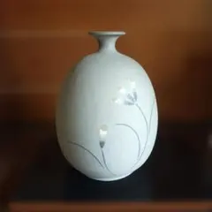 陶器 花瓶 一輪挿し フラワーベース
