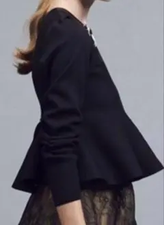 CELFORDセルフォード ペプラムニットカーディガン、ジャケット卒業式　入学式