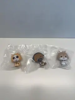 一番くじ　NARUTO E賞　忍犬ちょこのっこ　3種