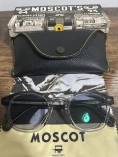 モスコット レムトッシュ tortoise べっ甲 ブラウン 鼻パッド 46