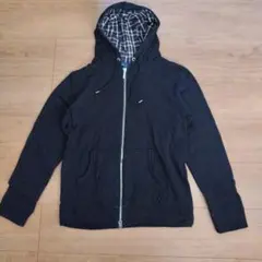 お値下げ中☆RAGEBLUE メンズ М ブラック フルジップアップパーカー