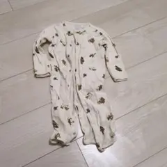 Ralph Lauren アイボリー動物柄ロンパース 6M