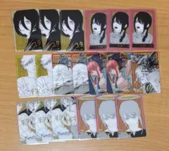 チェンソーマン　箔押しクリアカード　マキマ　デンジ　チェンソーマン ナユタ