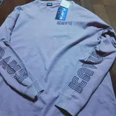 【新品】KAVU 長袖Tシャツ ピンク XL