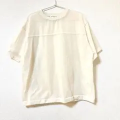 BEAUTY&YOUTH シアーカットソー トップス アイボリー フリーサイズのサムネイル