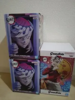 鬼滅の刃HYOKOFIG、Grandista、童磨フィギュア　セット