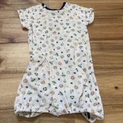 西松屋　パイル生地　ロンパース　50〜60