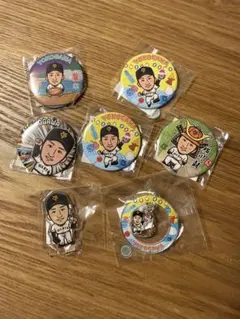 【未開封】読売ジャイアンツ 横川凱　アクリルキーホルダー　缶バッチ　ガチャ 岐阜