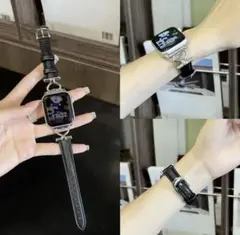Apple Watch用ストラップ ブラック
