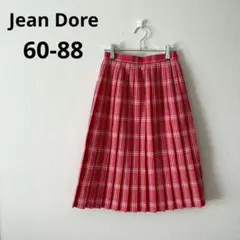 【Jean Dore】プリーツスカート サイズ60-88 ピンク 白 春夏秋