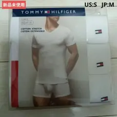 [新品]TOMMY HILFIGER 半袖Tシャツ 3枚 US:S JP:M