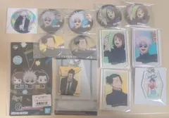 呪術廻戦 さしす 五条悟 夏油傑 家入硝子 懐玉・玉折 アクスタ 缶バッジ