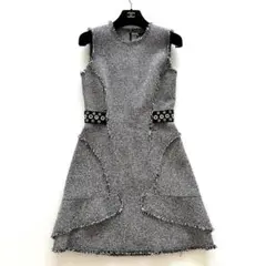 ALEXANDER WANG ツイードワンピース ノースリーブ フリンジのサムネイル