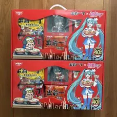 新品　未開封　日清　NISSIN 初音ミク コラボセット 40周年記念　香港限定