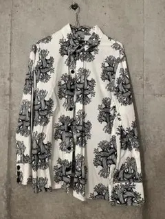 NEMETH ロープ柄変形シャツジャケット 短丈 縄 203D ネメス Nemeth(ネメス) ロープ柄 ジャケット カーキ サイズ L｜【公式