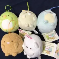 すみっコぐらし プライズ ばんざいゴムひも付きマスコット
