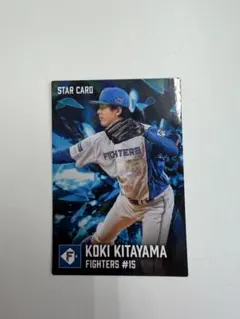 カルビー プロ野球チップス 北山亘基 STAR CARD S-03