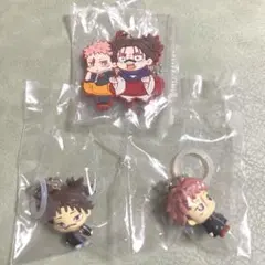 虎杖悠仁 脹相 呪術廻戦 ラバーマスコット めじるしアクセサリー