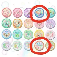 ディズニーシー ダッフィー&フレンズ 20周年 ワッペン ダッフィー シルエット