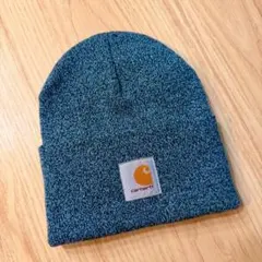 【新品未使用】Carhartt カーハート ニットキャップ A18 ブルーグレー