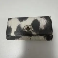 Vivienne Westwood ヴィヴィアン ヒョウ柄 レザーキーケース