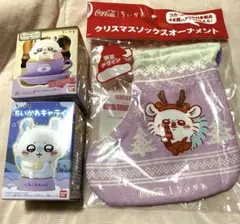 ちいかわキャライト　キャラアートケース　クリスマスソックスオーナメント　モモンガ