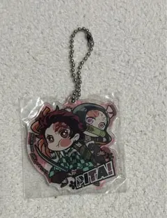 鬼滅の刃 ぴた！でふぉめ アクリルキーホルダー アクキー 竈門炭治郎 竈門禰豆子