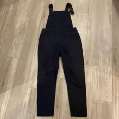 KBF+ ネイビー　テーパードサロペット