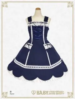 BABY Fragrant Floral Menuet ジャンパースカート 黒 - メルカリ