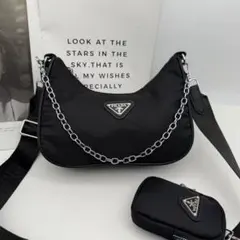 PRADA ショルダーバッグ キルティング ノベルティ k2 - メルカリ