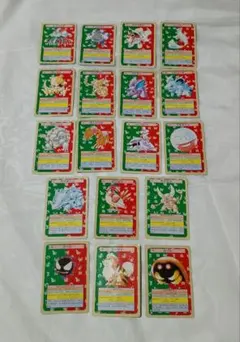 ア*ん様 トップサン　ポケットモンスター　ポケモン　カード　18枚まとめセット