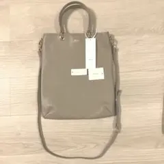 ビュレ　レザーショルダーバッグ　トープのサムネイル