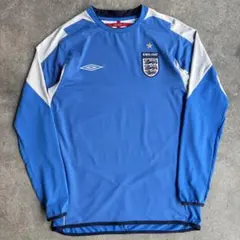 Umbro イングランド代表 サッカーウェア Sサイズ 2002 長袖 Mサイズ