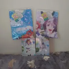 ウマ娘 フルカラーTシャツ全２種、オグリキャップ スマートファルコンフィギュア