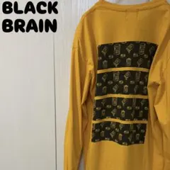 BLACK BRAIN 長袖カットソー XL ブラック 超美品 - メルカリ