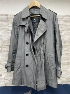 バーバリー　BURBERRY BLACK LABEL トレンチコート Lサイズ
