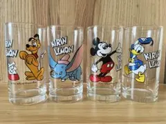 ディズニーキャラクター ガラスコップセット