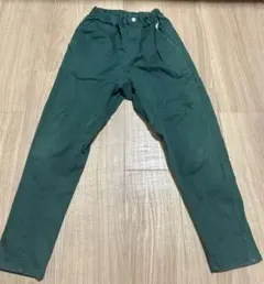ブランシェス　ダークグリーンスリムフィット長ズボン　150㌢